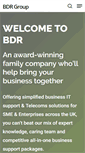 Mobile Screenshot of bdrgroup.co.uk